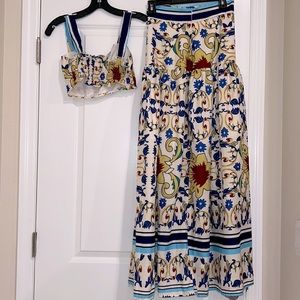 Order Plus colorful two piece set | size: S | color: multicolor